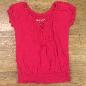 90’s Aeropostale pink top